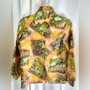 Vintage 1970s Pointed Collar Shirt